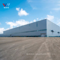 0.9m-1.2m brick wall prefabricated warehouse building steel metal prefab logistics buildings